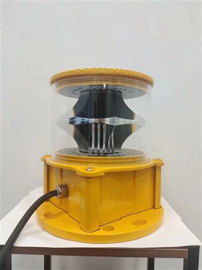 উচ্চ তীব্রতার প্রকার একটি বৈমানিক আলোর ধরন একটি বিমান সতর্কীকরণ আলোর প্রকার একটি উচ্চ তীব্রতা বিমান চলাচল বাধা আলো